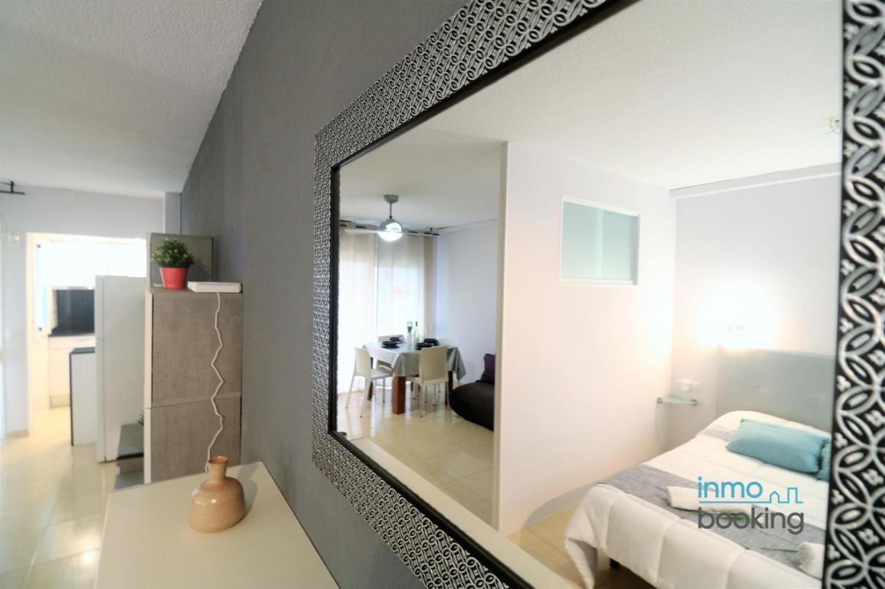 Apartamento Loft Alboran Salou, climatizado, piscina y wifi Exterior foto