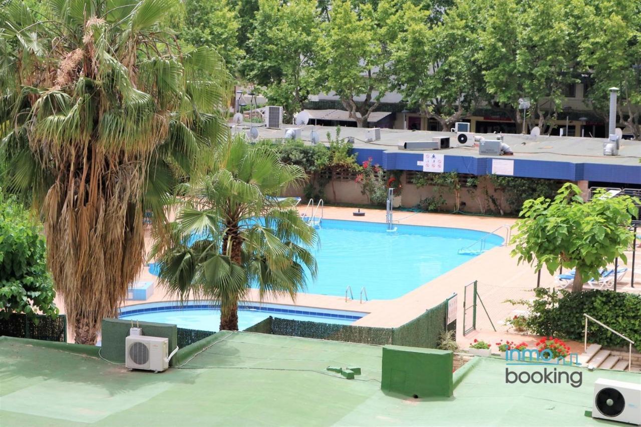 Apartamento Loft Alboran Salou, climatizado, piscina y wifi Exterior foto